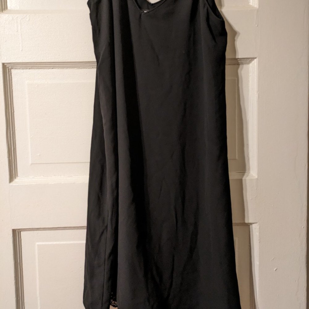 Black Zara Slip Dress